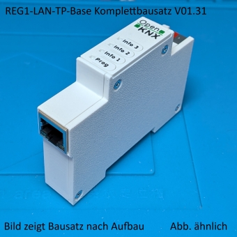 OpenKNX REG1-LAN-TP-Base Komplettbausatz 